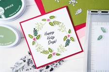 Sizzix Stamp Set By Catherine Pooler - Happy Holly Days